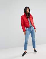 Thumbnail for your product : Only Cropped Puffer Jacket