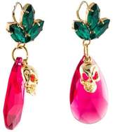 Thumbnail for your product : Mawi Crystal Skull Drop Earrings