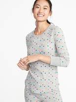 Thumbnail for your product : Old Navy Slim-Fit Printed Thermal-Knit Tee for Women