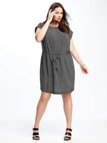 Thumbnail for your product : Old Navy Plus-Size Tie-Waist Dress