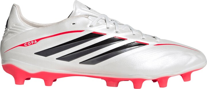 adidas Copa Pure IV Pro FG Soccer Cleats, M4/W5, White/Red
