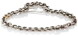 Title of Work Men's Cable-Chain Bracelet - Silver