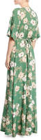 Thumbnail for your product : Rachel Pally Willow Crepe Plunge-Neck Maxi Dress