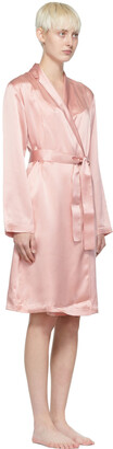 La Perla Pink Silk Robe