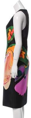 Josh Goot Abstract Print Silk Dress