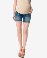 Thumbnail for your product : Motherhood Maternity Cutoff Denim Shorts
