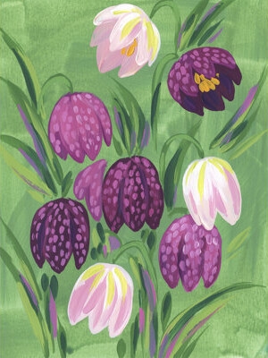 Red Barrel StudioÂ® Fritillaria by Julie Marriott - Painting