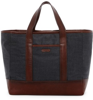 Cole Haan Grafton Leather Trimmed Tote