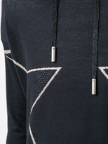 Thumbnail for your product : Lorena Antoniazzi Star Print Hoodie