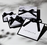 Thumbnail for your product : LATELITA Women's White / Black / Rose Gold Evil Eye Large Pendant Rosegold