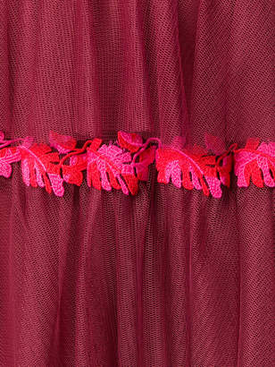 Pinko layered ruffled dress