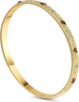 Thumbnail for your product : De Beers Jewellers 18kt yellow gold Talisman diamond bangle bracelet