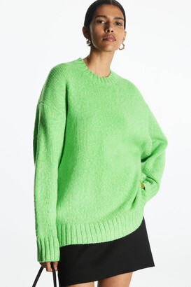 COS Oversized Pure Cashmere Sweater - ShopStyle