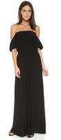 Thumbnail for your product : MISA Strapless Ruffle Maxi Dress