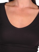 Thumbnail for your product : Majestic Long sleeve Marrow Finished V-neck