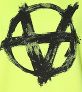 Thumbnail for your product : Vetements Anarchy cotton-blend hoodie