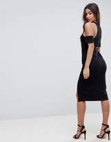 Thumbnail for your product : Finders Keepers Leon Cut Away Bodycon Dress