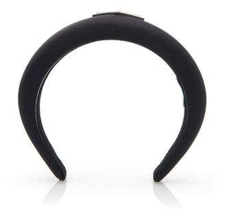 Prada Logo-Detailed Re-Nylon Maxi Headband - ShopStyle Hair Accessories