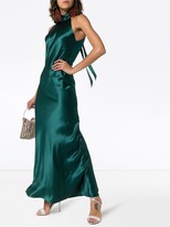 Thumbnail for your product : Galvan Sienna halterneck maxi dress