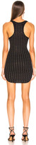 Thumbnail for your product : Frankie B. All Over Rhinestone Mini Dress in Black | FWRD