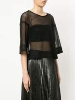 Thumbnail for your product : Aula transparent blouse