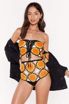 Thumbnail for your product : Nasty Gal Womens Get On With Knit Crochet Top and Shorts Set - black - M