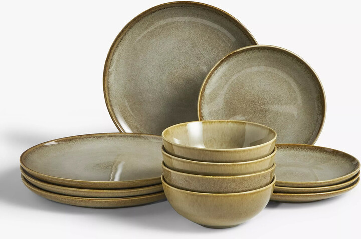 John Lewis Partners Field Reactive Glaze Stoneware Dinnerware