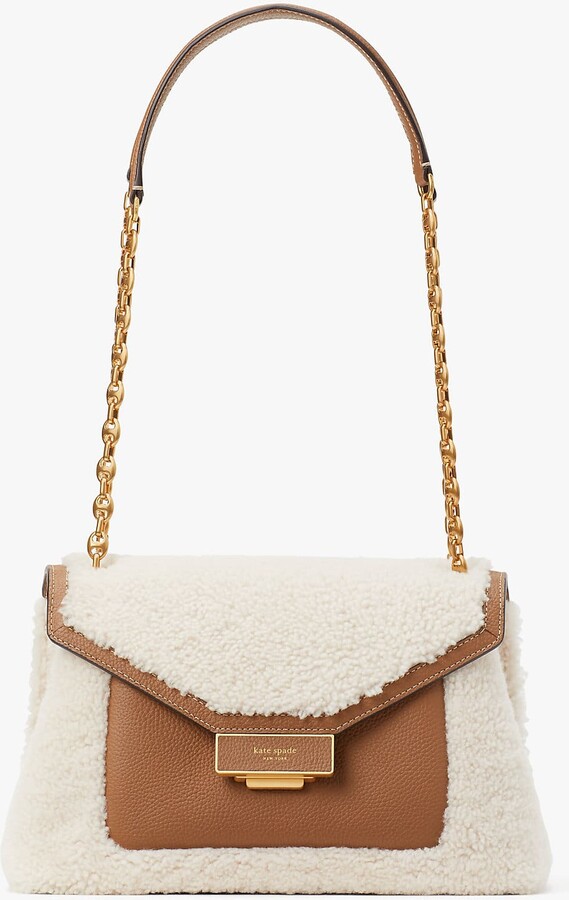 Kate Spade Gramercy Shearling Medium Convertible Shoulder Bag ShopStyle
