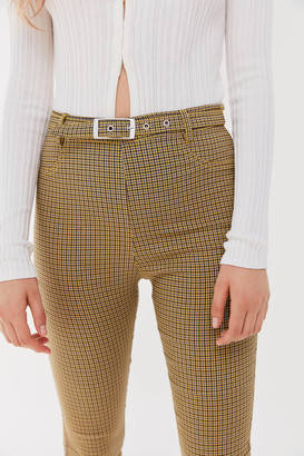 Urban Outfitters Neve Belted High-Waisted Cigarette Pant