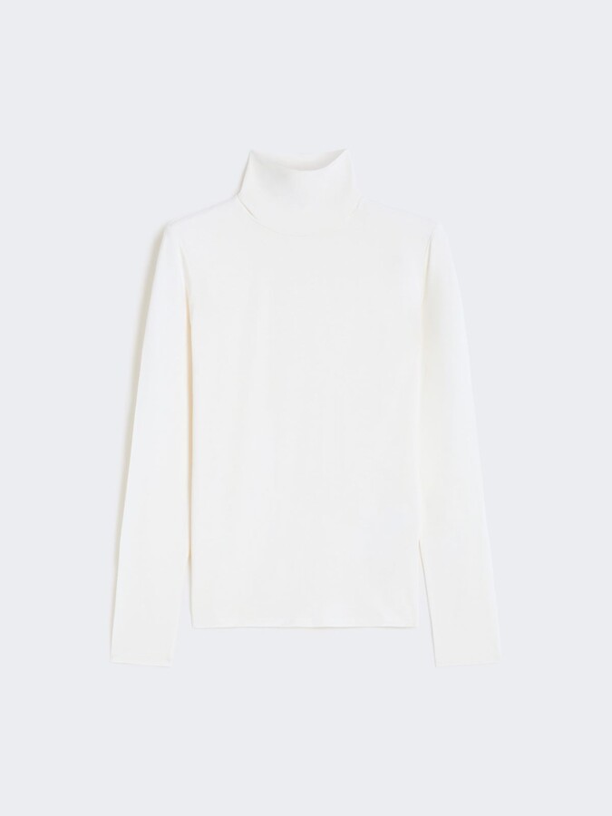 Max Mara Stretch viscose turtleneck