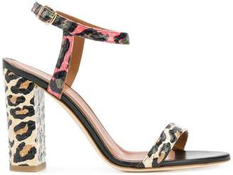 Malone Souliers animal print sandals