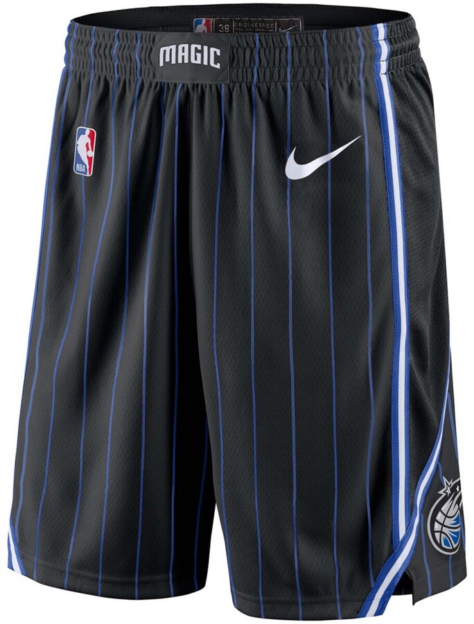 Men's New York Knicks Nike Blue Authentic Swingman Performance Shorts