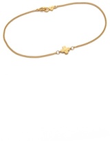 Thumbnail for your product : Chan Luu Cross Anklet