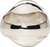 Thumbnail for your product : Maison Margiela Silver Caged Stone Ring
