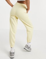 Thumbnail for your product : New Look Petite cuffed jogger in lemon