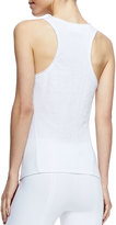 Thumbnail for your product : Donna Karan Puckered Cotton Blend Tank