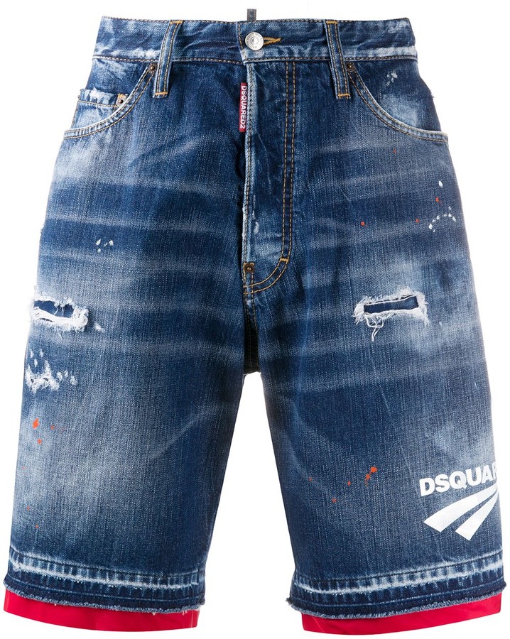 dsquared jeans shorts