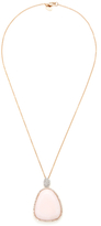 Thumbnail for your product : Meira T 14K Rose Gold, Pink Opal & 0.62 Total Ct. Pave Diamond Pendant Necklace