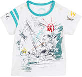 Thumbnail for your product : Burberry Short-Sleeve Sailing Print T-Shirt, Size 6M-3
