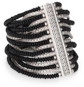 Thumbnail for your product : John Hardy Bedeg Black Chalcedony & Sterling Silver Batu Multi-Row Bracelet