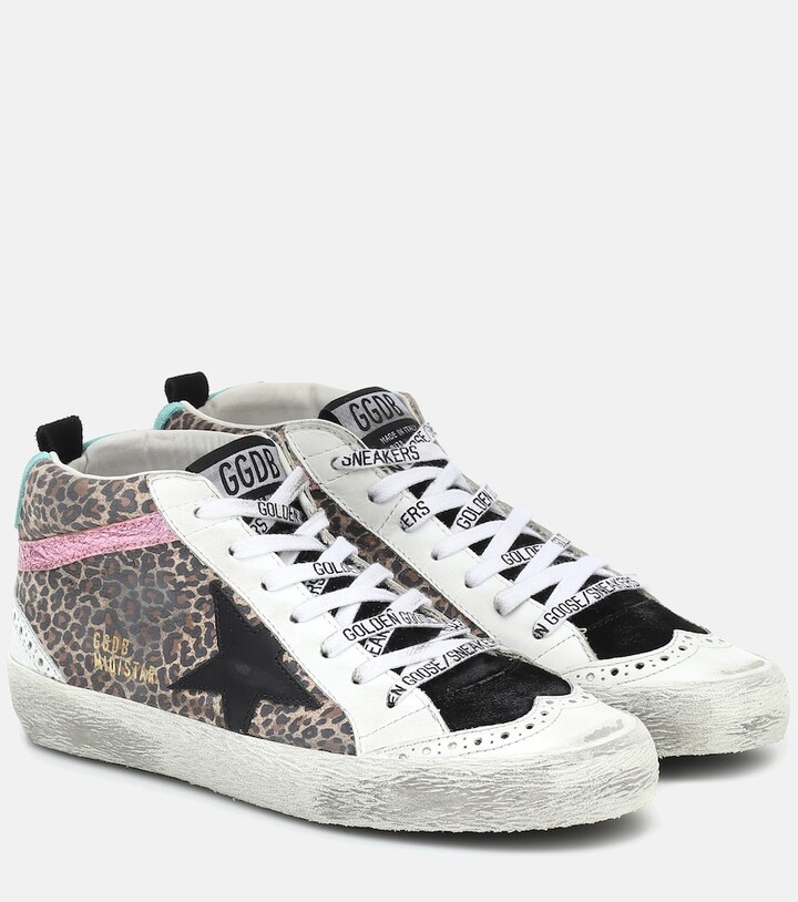 womens trainers with leopard print