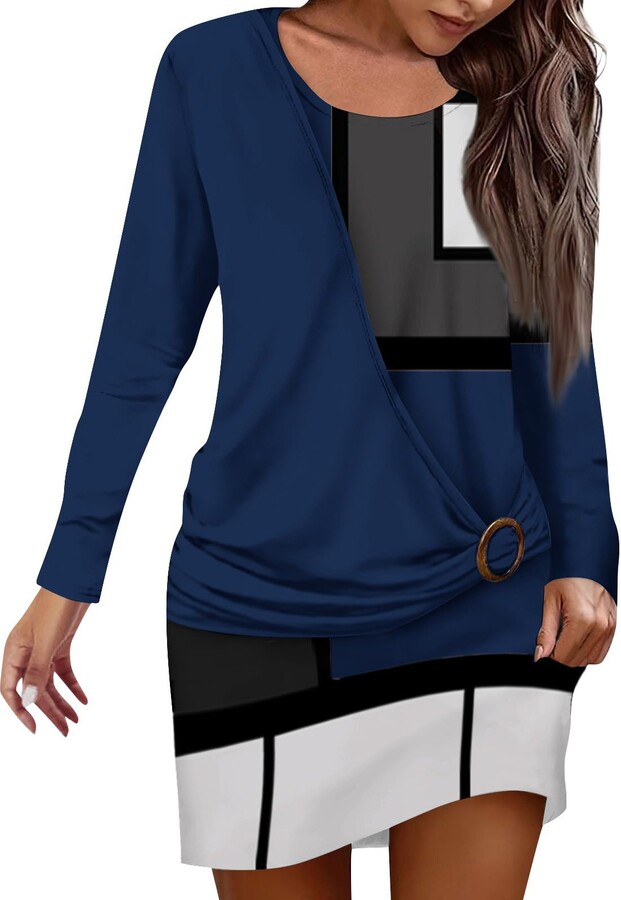 Generic Ladies Long Sleeve Shirts Long Sweaters To Wear with