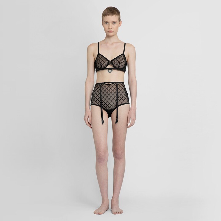 ショートパンツ High waist GG Tulle Lingerie Set GG Supreme Tulle Lingerie Set
