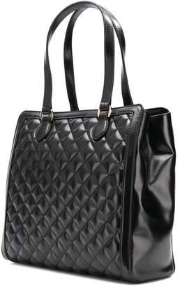 Love Moschino quilted logo tote