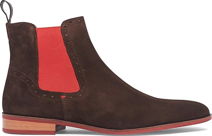 Carlos Santana Mantra Leather Chelsea Boots