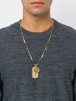 Thumbnail for your product : Versace Logo Dog-Tag Necklace