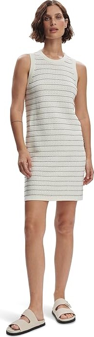 (取寄) バーリー レディース ミンディ コントラスト ステッチ ニット ドレス Varley women Mindy Contrast Stitch Knit Dress Egret Varley Mindy Contrast Stitch Knit Dress Women's Dress Egret : MD