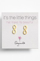 Thumbnail for your product : Dogeared 'It's the Little Things' Infinity Symbol Stud Earrings