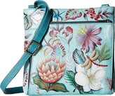 Thumbnail for your product : Anuschka Crossbody with Front RFID Built in Wallet 651 (Jardin Bleu) Cross Body Handbags