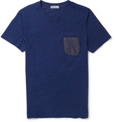 Thumbnail for your product : Oliver Spencer Contrast-Pocket Cotton-Jersey T-Shirt